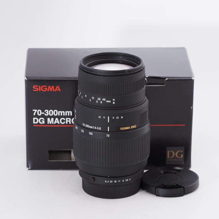 SIGMA シグマ 望遠ズームレンズ 70-300mm F4-5.6 DG MACRO ペンタックス Kマウント フルサイズ対応 509453 #10140