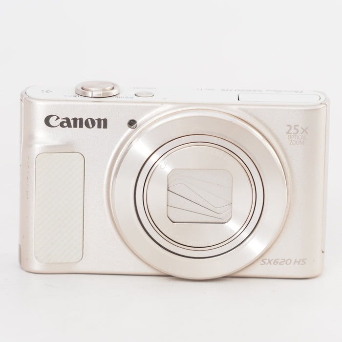 Canon PowerShot SX620 HS ホワイト 光学25倍ズーム/Wi-Fi対応 PSSX620HSWH コンパクトデジタルカメラ #13363