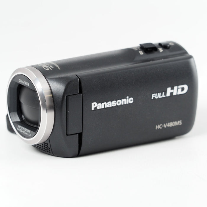 Panasonic パナソニック HDビデオカメラ V480MS 32GB 高倍率90倍ズーム ブラック HC-V480MS-K #13628