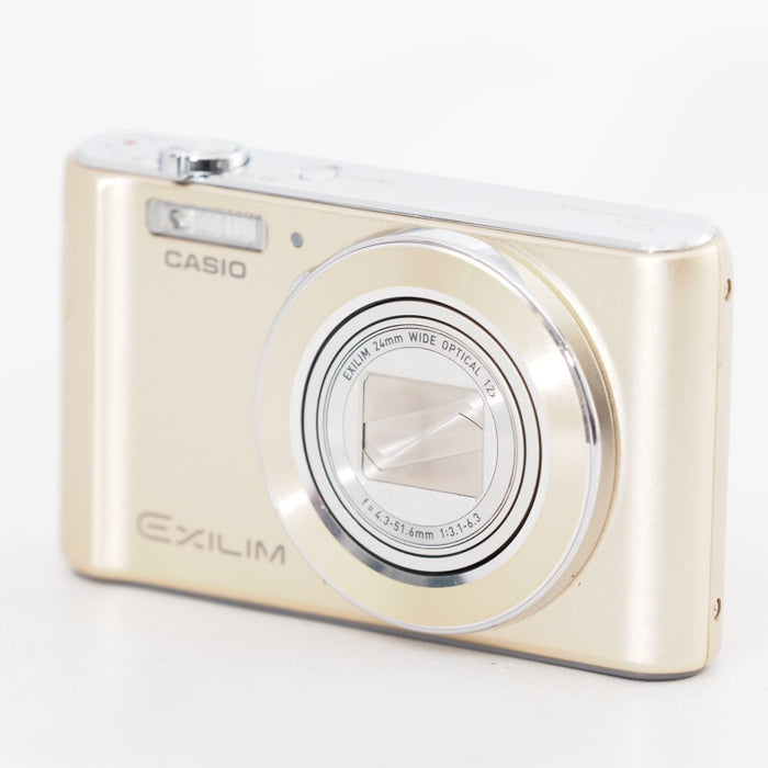 CASIO デジタルカメラ EXILIM EX-ZS190GD 広角24mm 光学12倍ズーム プレミアムオート 1610万画素 ゴールド #13433