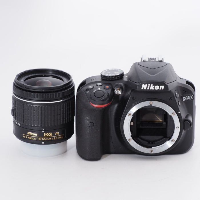 Nikon ニコン デジタル一眼レフカメラ D3400 AF-P 18-55 VR レンズ ...