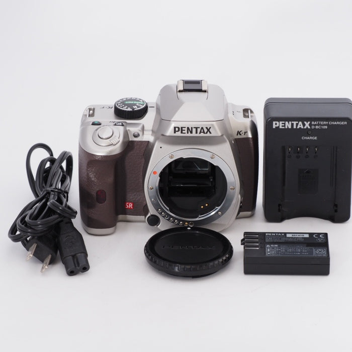 PENTAX ペンタックス デジタル一眼レフカメラ K-r シルバー×ブラウン オーダーカラー #9873