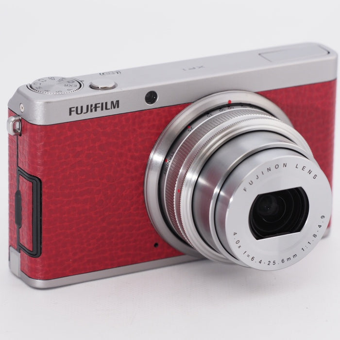 FUJIFILM フジフイルム デジタルカメラ XF1 光学4倍 レッド F FX-XF1R #9965