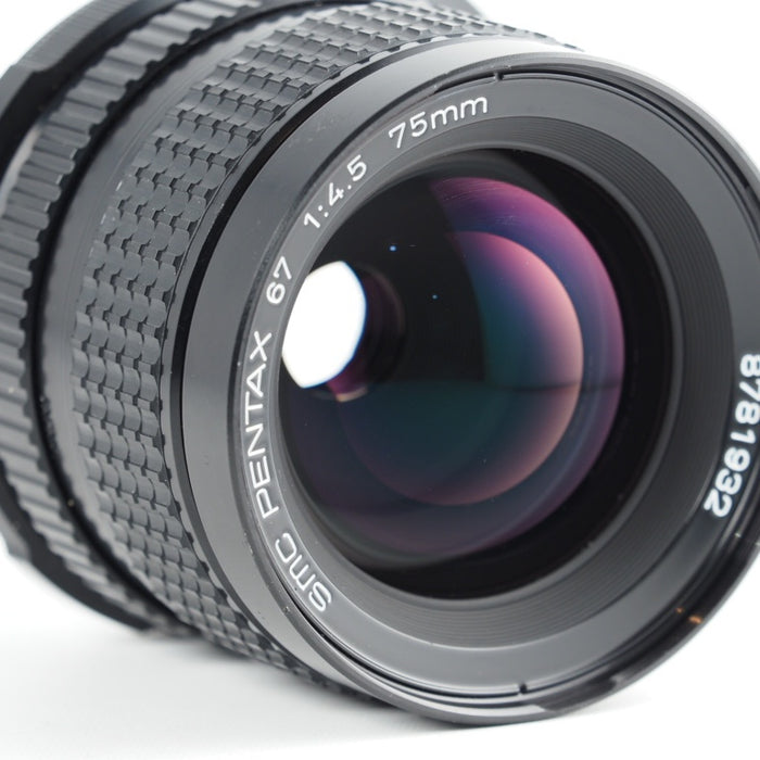ペンタックス PENTAX SMC 67 75mm f/4.5 中判カメラ用 交換レンズ #13853