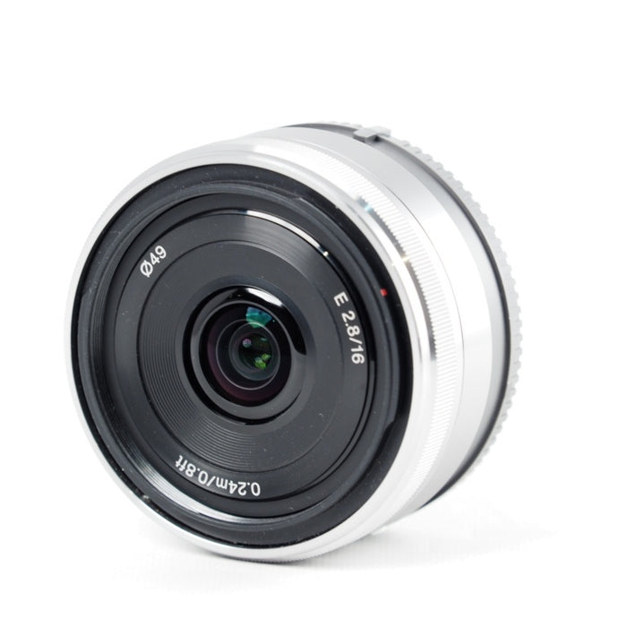 SONY ソニー 単焦点レンズ E 16mm F2.8 ソニー Eマウント用 APS-C専用 SEL16F28 #13770