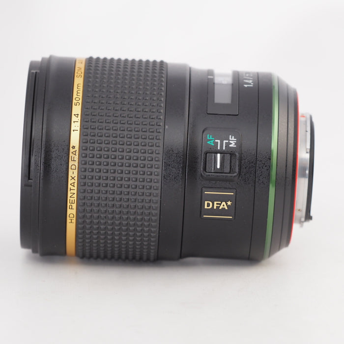 ペンタックス HD PENTAX-D FA★ 50mm F1.4 SDM AW 大口径単焦点レンズ 21260 Kマウント #13505