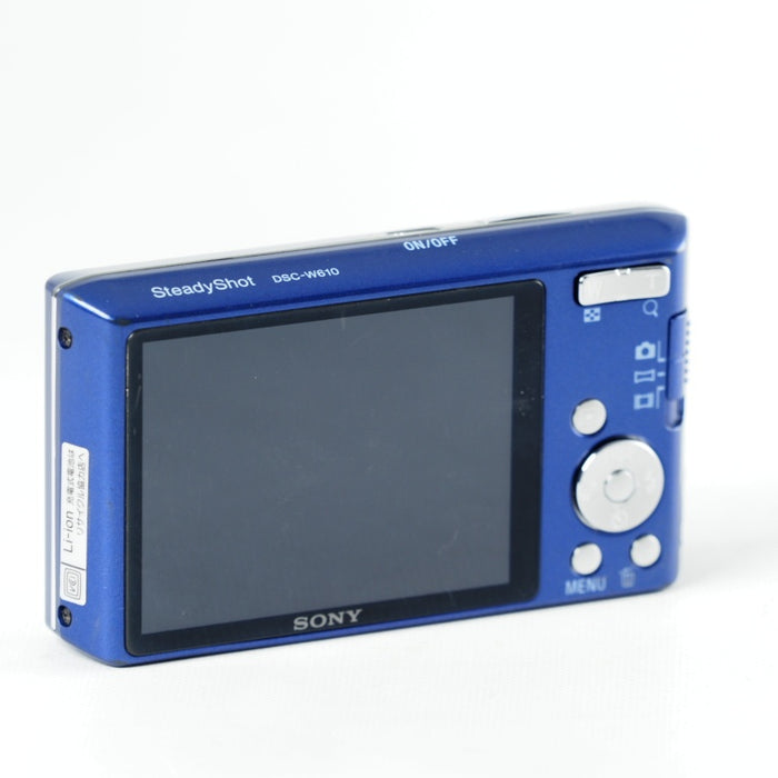 SONY Cyber-Shot W610 (1410万CCD/光学x4) ブルー DSC-W610/L #13925