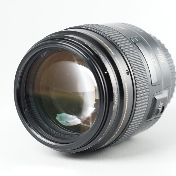 Canon キヤノン 単焦点中望遠レンズ EF100mm F2 USM フルサイズ対応 #14015