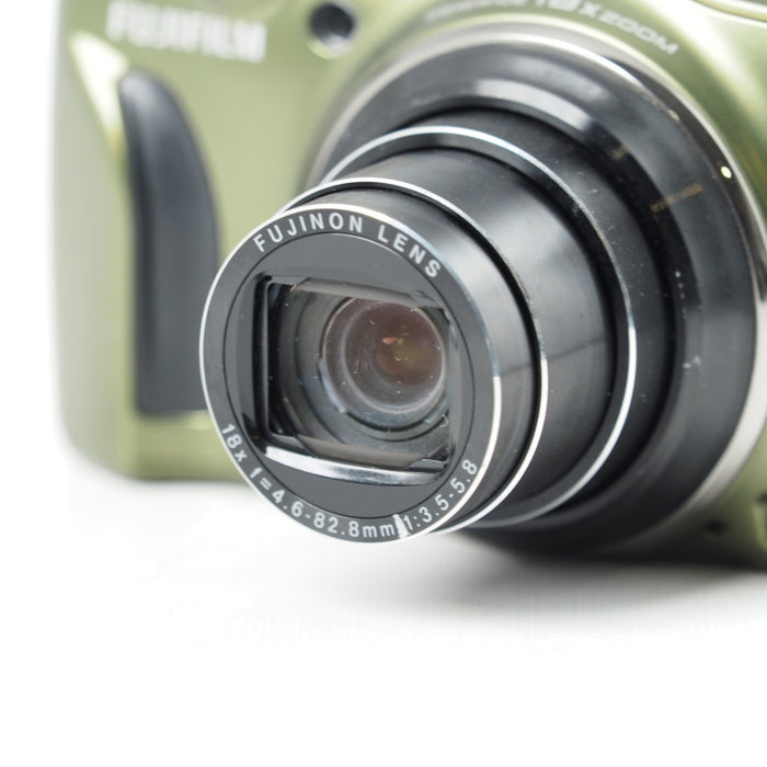 FUJIFILM FinePix F820EXR オリーブ FX-F820EXROL デジタルカメラ 1600万画素 ズーム光学18倍 #14083