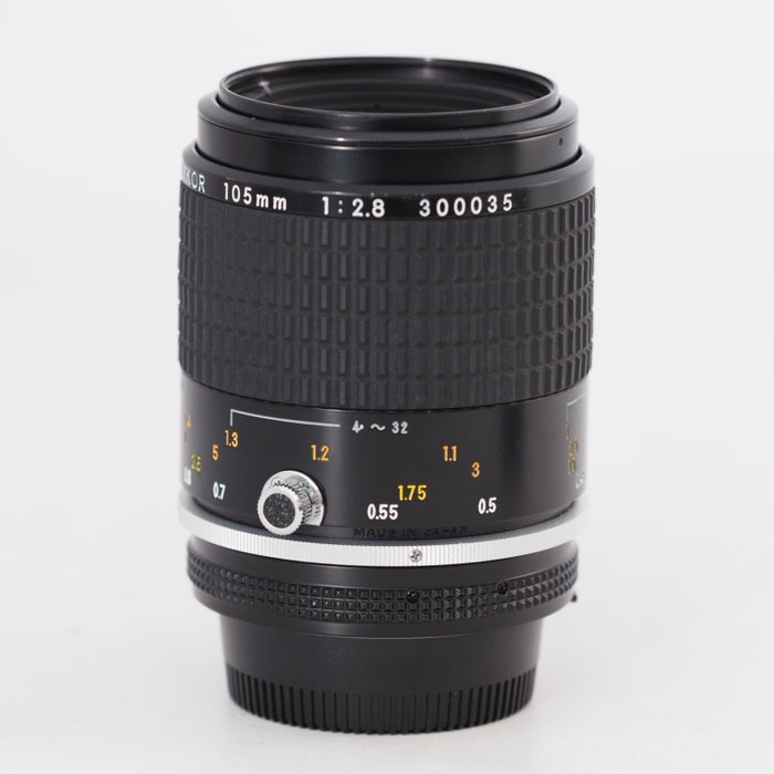 Nikon 単焦点マイクロレンズ AI Micro Nikkor 105mm f2.8S フルサイズ対応 Ai-S Fマウント #13351
