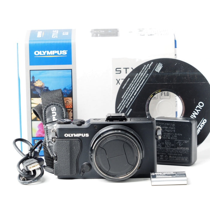 OLYMPUS STYLUS XZ-2 1200万画素 裏面照射型CMOS F1.8-2.5 レンズ ブラック XZ-2 BLK #14999