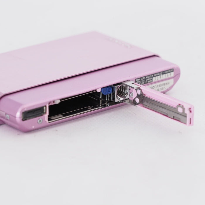 SONY ソニー デジタルカメラ Cyber-Shot サイバーショット T77 (1010万画素/光学x4/3.0型タッチパネル液晶) ピンク DSC-T77/P  #11790