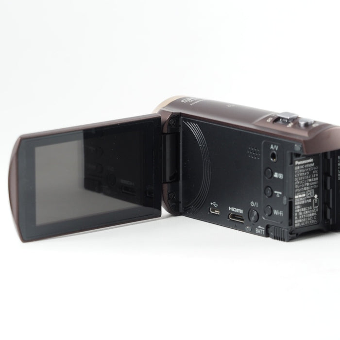 Panasonic V550M デジタルハイビジョンビデオカメラ 内蔵メモリー32GB HC-V550M-T ブラウン #14285
