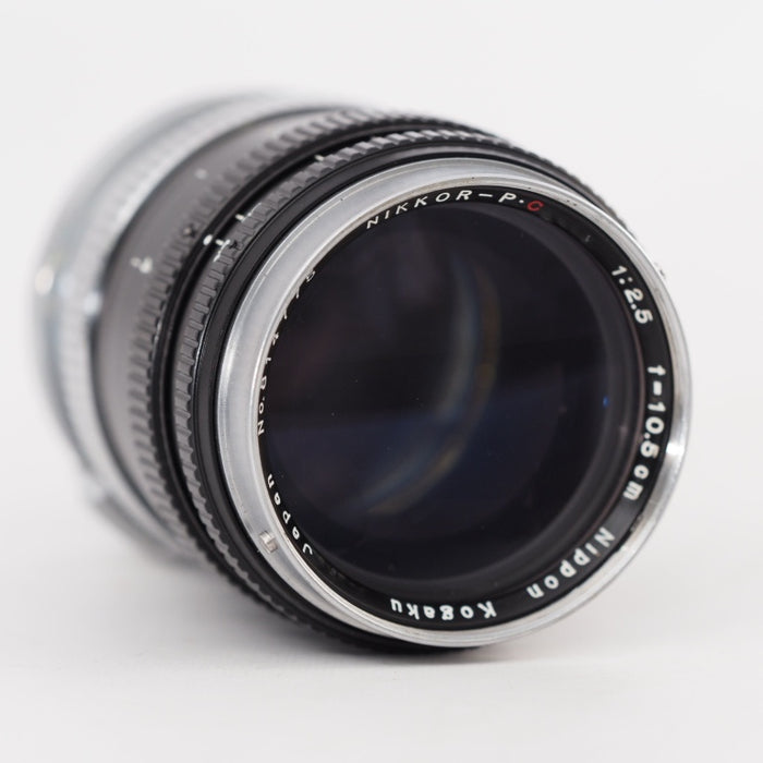 Nikon Nippon Kogaku Nikkor-P 10.5cm f2.5 ニコン 日本光学 Sマウント #13440