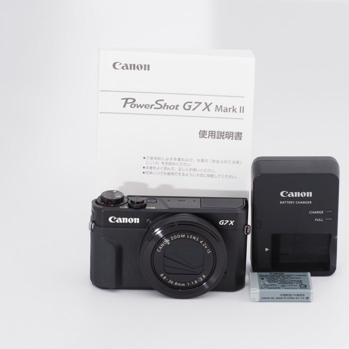 Canon キヤノン コンパクトデジタルカメラ PowerShot G7 X MarkII 光学4.2倍ズーム 1.0型センサー PSG7X — カメラ 本舗