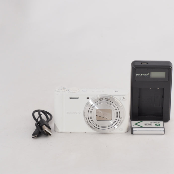 SONY ソニー デジタルカメラ Cyber-shot WX350 光学20倍 ホワイト DSC-WX350-W #13498