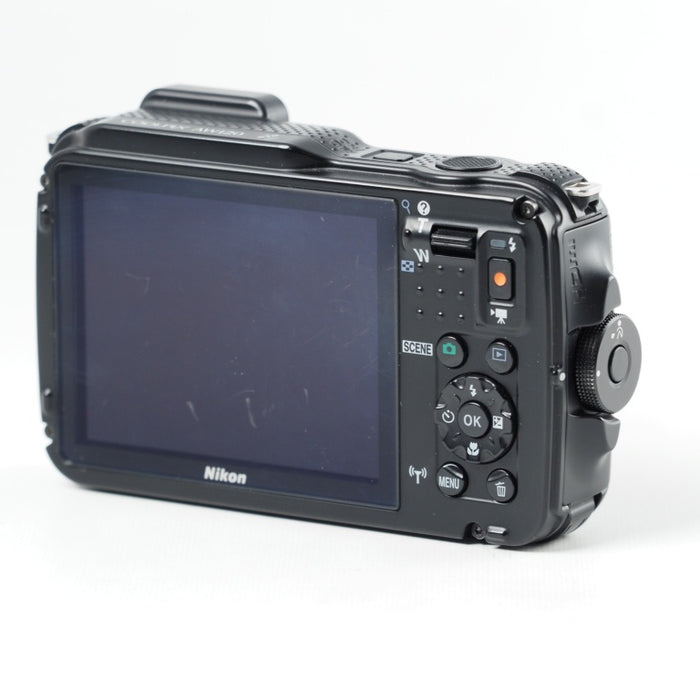 Nikon デジタルカメラ AW120 防水 1600万画素 クールブラック ニコン AW120BK #14405
