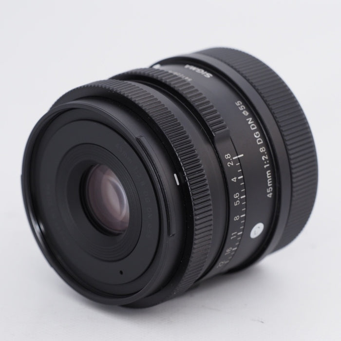 SIGMA シグマ 単焦点 標準 45mm F2.8 DG DN Contemporary Lマウント 交換レンズ ミラーレス専用 #104 —  カメラ本舗