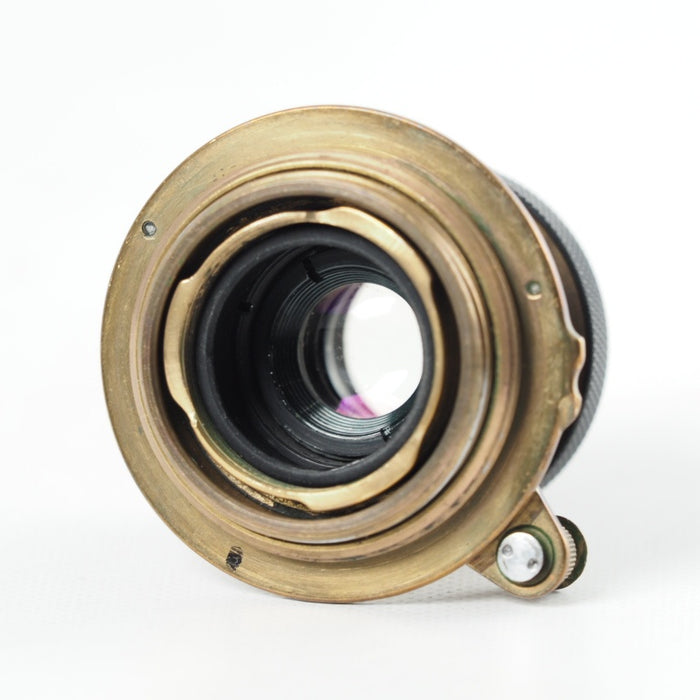 LEICA ライカ エルマー ELMAR L 50mm F3.5 沈胴 L39マウント ゴールドペイント #13998