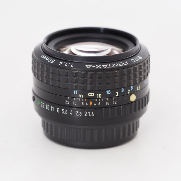 ペンタックス SMC PENTAX-A 50mm F1.4 Kマウント 交換レンズ #13031