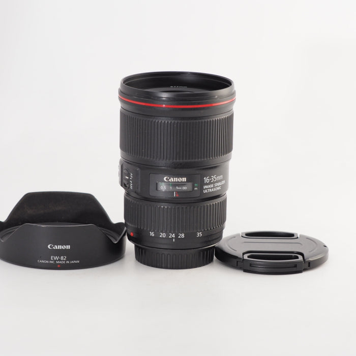 Canon 広角ズームレンズ EF16-35mm F4L IS USM キヤノン EFマウント フルサイズ対応 EF16-3540LIS #13555