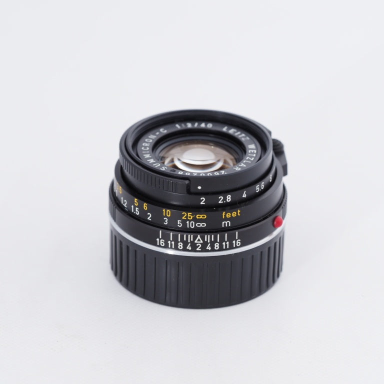 Leica summicron-c 40mm F2 ライカ ズミクロンC 単焦点 レンズ M