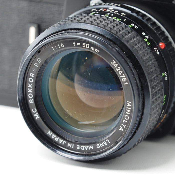 MINOLTA XE MC ROKKOR-PF 1:1.4 f=50mm ミノルタ 一眼レフ フィルムカメラ #15140