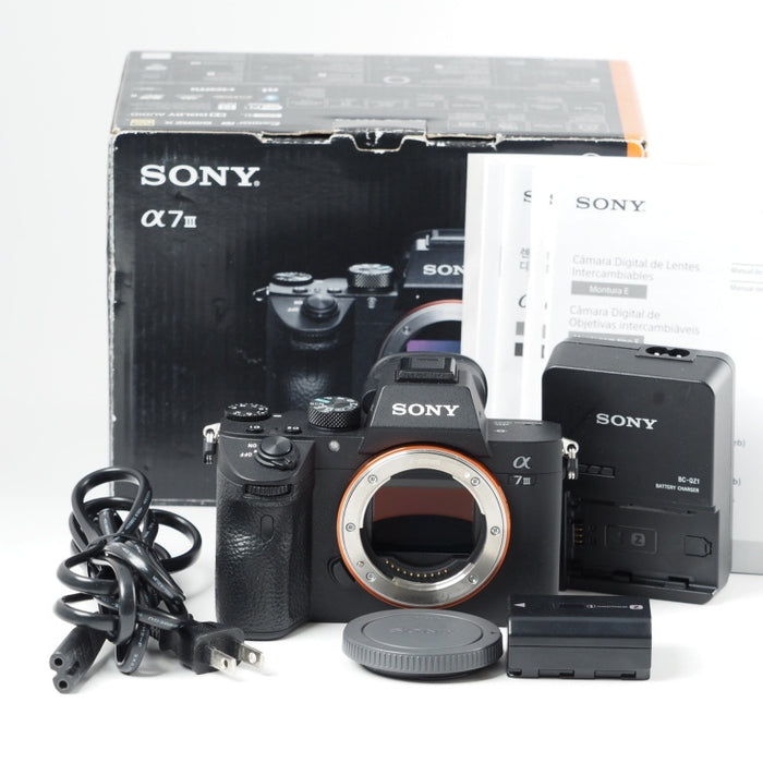 SONY α7 III ボディ ILCE-7M3  ソニー フルサイズミラーレス一眼 A7III #14411