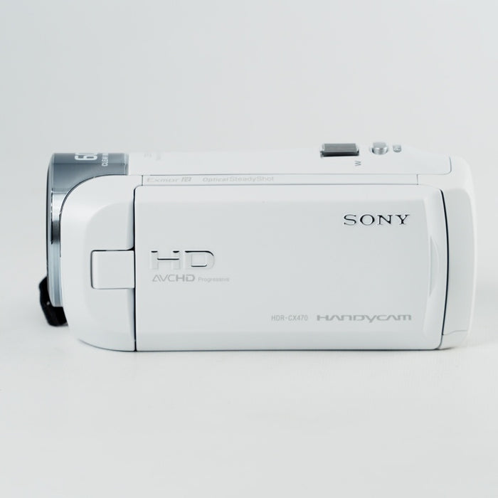 SONY ソニー ビデオカメラ HandycamＣ内蔵メモリー32GB 光学ズーム30倍 HDR-CX470 W #13702