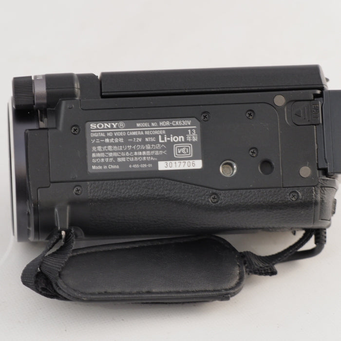SONY ソニー ビデオカメラ HANDYCAM CX630V 光学12倍 内蔵メモリ64GB HDR-CX630V #13491