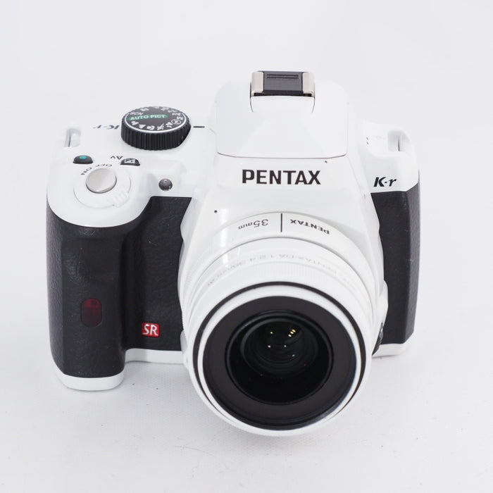 PENTAX ペンタックス K-r Kr レンズキット ホワイト×ブラック 35mm F2.4 AL 単焦点 レンズキット #11035