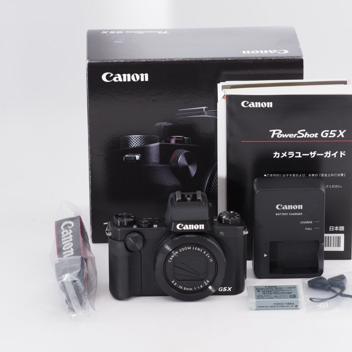 Canon キヤノン コンパクトデジタルカメラ PowerShot G5 X 光学4.2倍ズーム 1.0型センサー PSG5X #10035