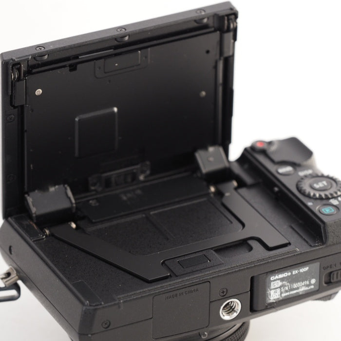 CASIO カシオ デジタルカメラ EXILIM EX-100F BK 60枚/秒の高速連写 全域F2.8光学10.7倍ズームレンズ プレミアムブラケティング EX100F ブラック #13562