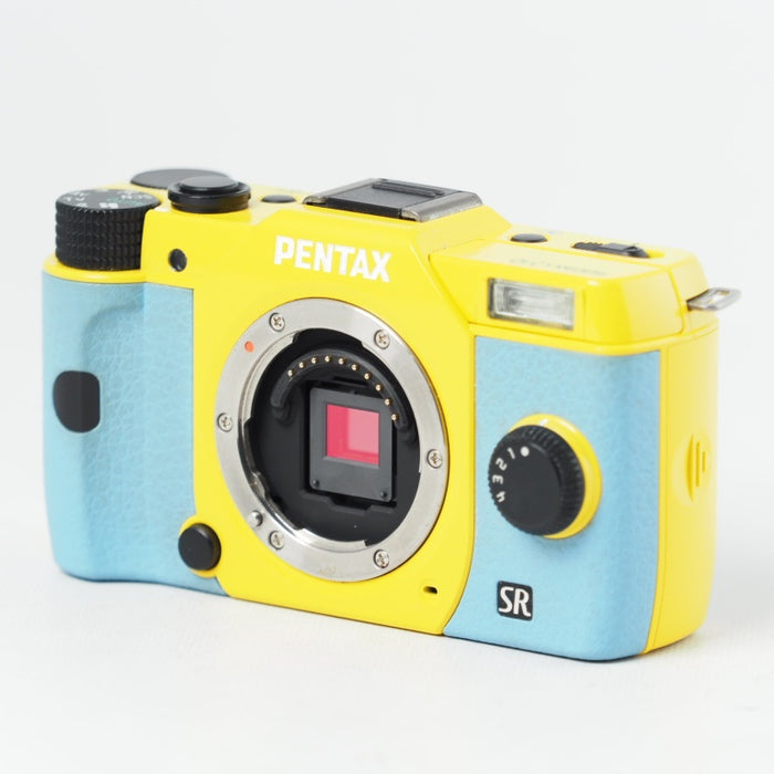 PENTAX Q10 ボディ オーダーカラー イエロー×ブルー ペンタックス ミラーレス一眼 12152 #14637