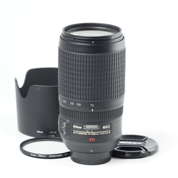 Nikon ニコン 望遠ズームレンズ AF-S VR Zoom Nikkor 70-300mm f4.5-5.6G IF-ED フルサイズ対応 Fマウント #14488