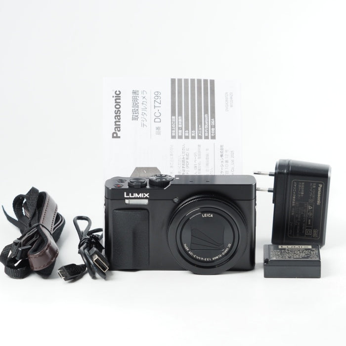 Panasonic LUMIX TZ99 ブラック DC-TZ99-K コンパクトデジタルカメラ 高倍率ズーム 光学30倍 #14076
