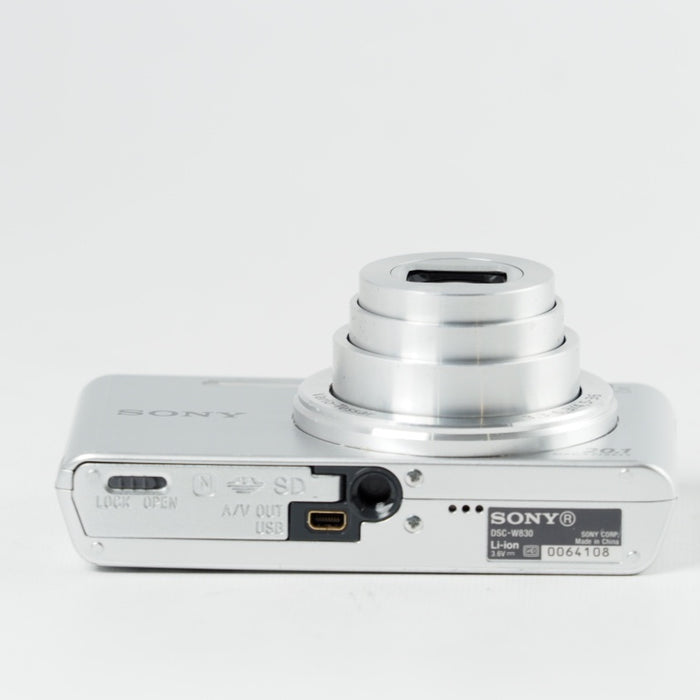 SONY ソニー コンパクトデジタルカメラ Cyber-shot W830 シルバー DSC-W830 光学ズーム8倍(25-200mm) #14456