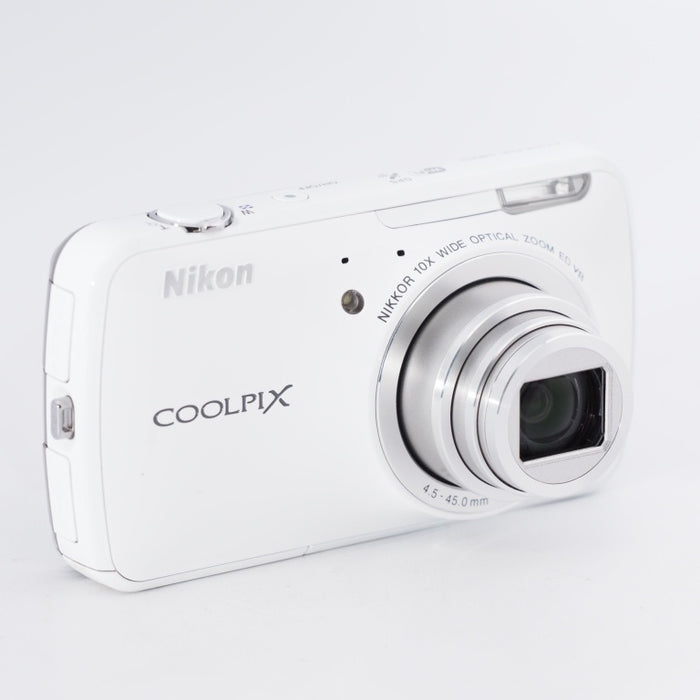 Nikon ニコン デジタルカメラ COOLPIX S800c Android搭載 光学10倍ズーム ホワイト S800CWH #10200