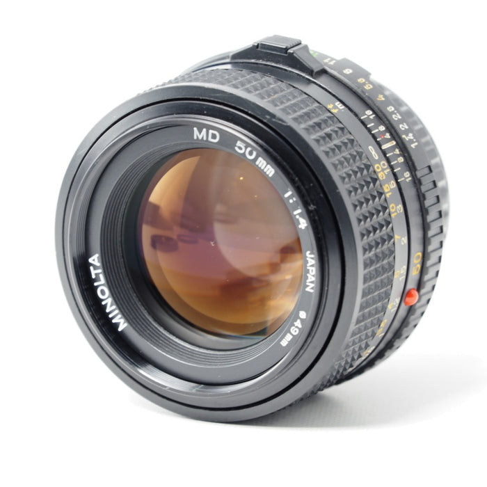 MINOLTA New MD 50mm F1.4 単焦点 標準レンズ MDマウント #15242