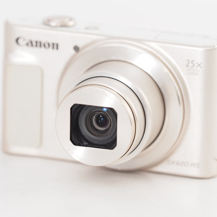 Canon PowerShot SX620 HS ホワイト 光学25倍ズーム/Wi-Fi対応 PSSX620HSWH コンパクトデジタルカメラ #13363