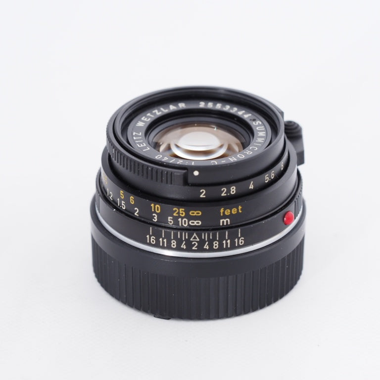 【ミカン】Leica Summicron-C 40mm F2（Mマウント） LEICA ライカ SUMMICRON-C 40mm F2 ズミクロン ライカMマウント #10511
