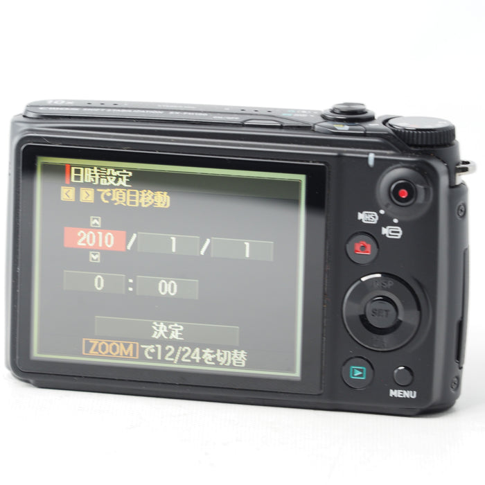 CASIO コンパクトデジタルカメラ EXILIM EX-FH100 1010万画素 ブラック EX-FH100BK #15850