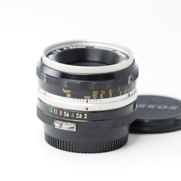 Nikon Nikkor-H Auto 50mm F2 非Ai 標準単焦点レンズ ニコン Fマウント #15445