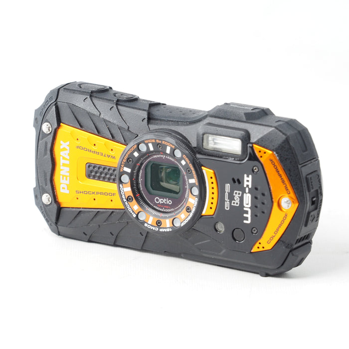PENTAX Optio WG-2GPS シャイニーオレンジ 防水デジタルカメラ #15688