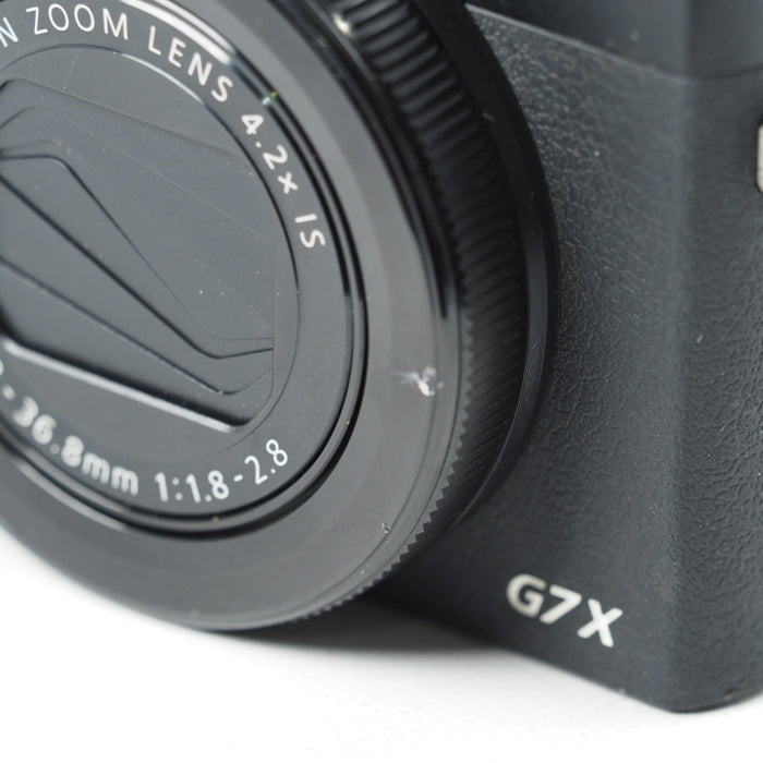 Canon PowerShot G7 X Mark III ブラック 1.0型センサー F1.8レンズ 光学4.2倍ズーム キヤノン コンパクトデジタルカメラ PSG7XMARKIIIBK #14171