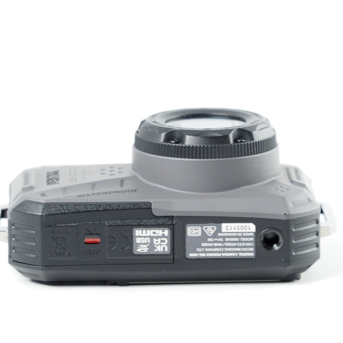 PENTAX ペンタックス WG-1000 グレー 本格防水デジタルカメラ 15m防水 (連続1時間) 2m耐衝撃 防塵仕様 2153 #11839