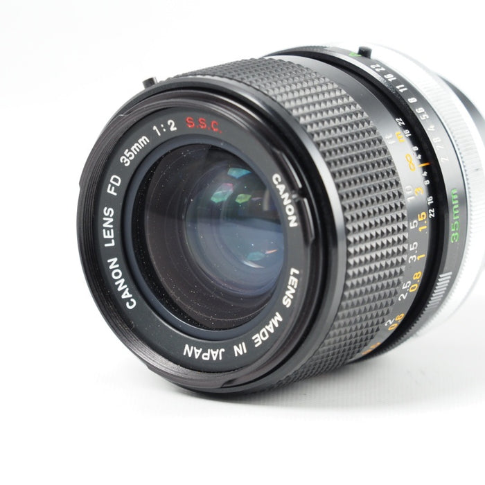 Canon FD 35mm F2 S.S.C. SSCコーティング 単焦点 広角レンズ FDマウント #14328