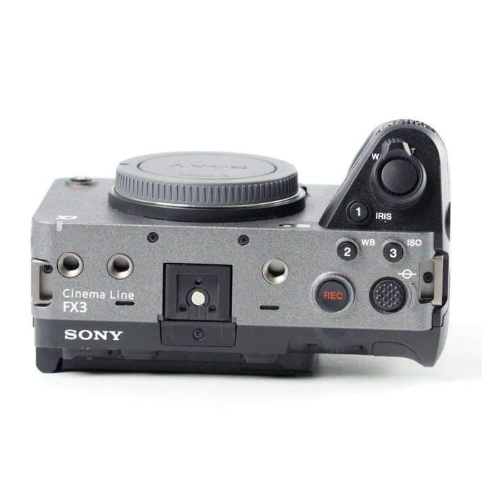 SONY Cinema Line カメラ FX3 ボディ ILME-FX3 ソニー XLRハンドルユニット XLR-H1 付属 #13971