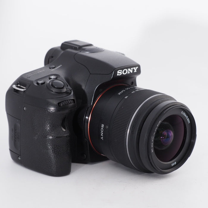 SONY ソニー デジタル一眼レフカメラ α65 A65 ズームレンズキット DT 18-55mm F3.5-5.6 SAM付属 SLT-A65V #11321