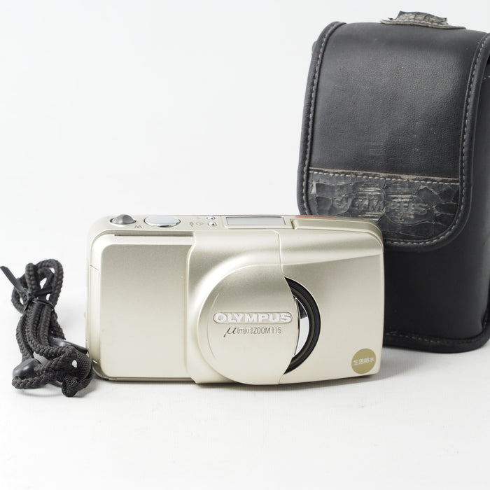 OLYMPUS μ mju zoom 115 シャンパンゴールド #15885